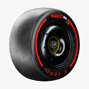 3D Formula1 Pirelli P-Zero 2026 Season - Soft Compounds1