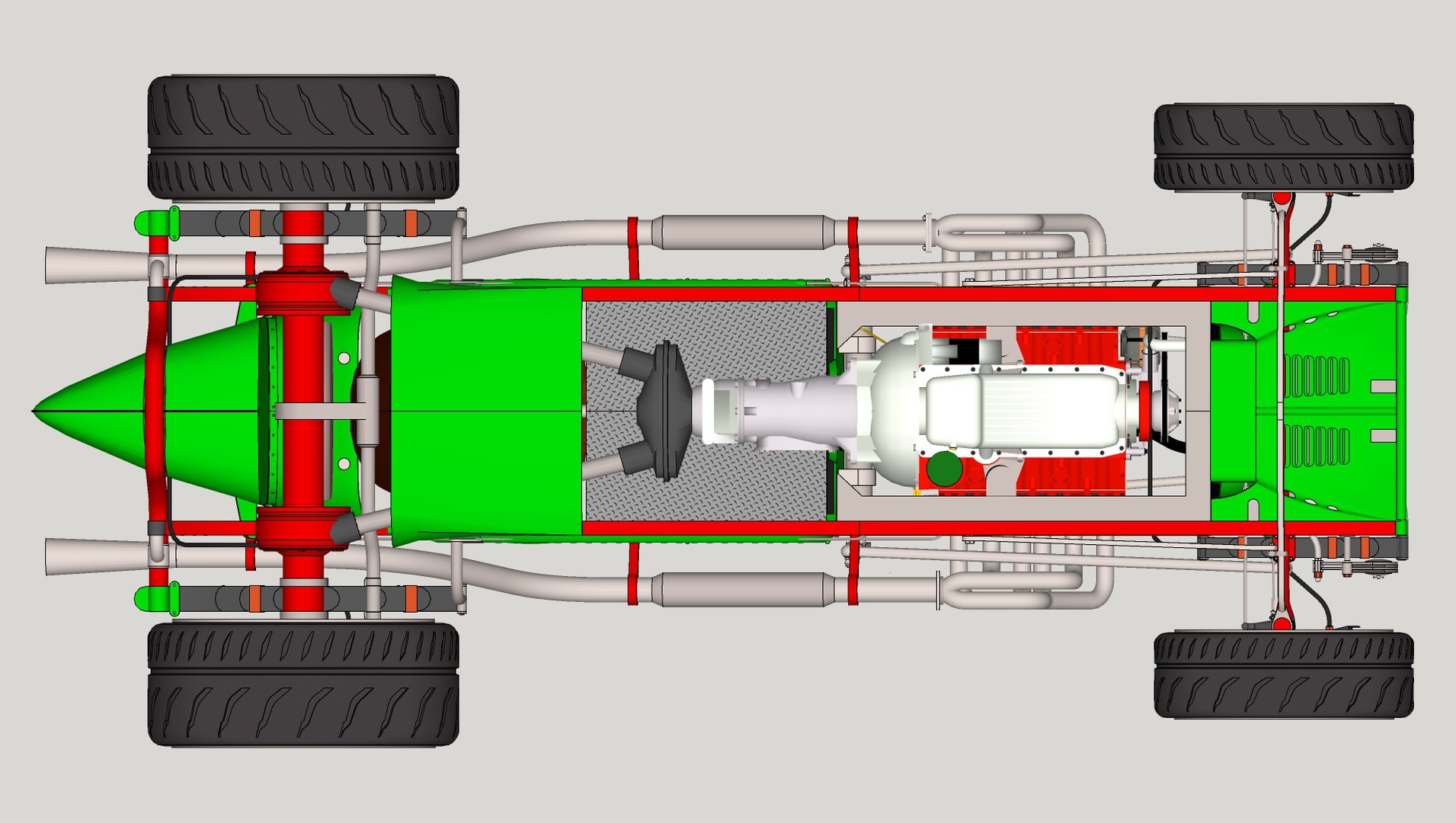 Alfa Romeo P3 Hot Rod 3D Model - TurboSquid 1849757