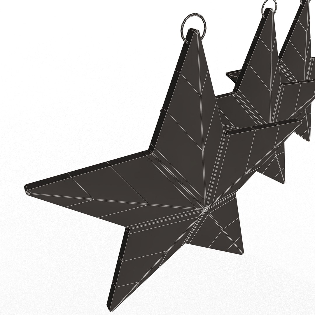 3D Star Ornament - TurboSquid 2005498