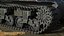 Combat M4 Sherman Tank Rigged model