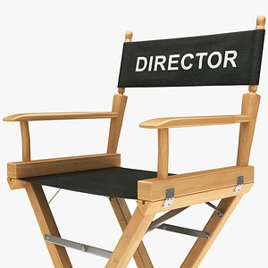 Tall Director Chair with Text