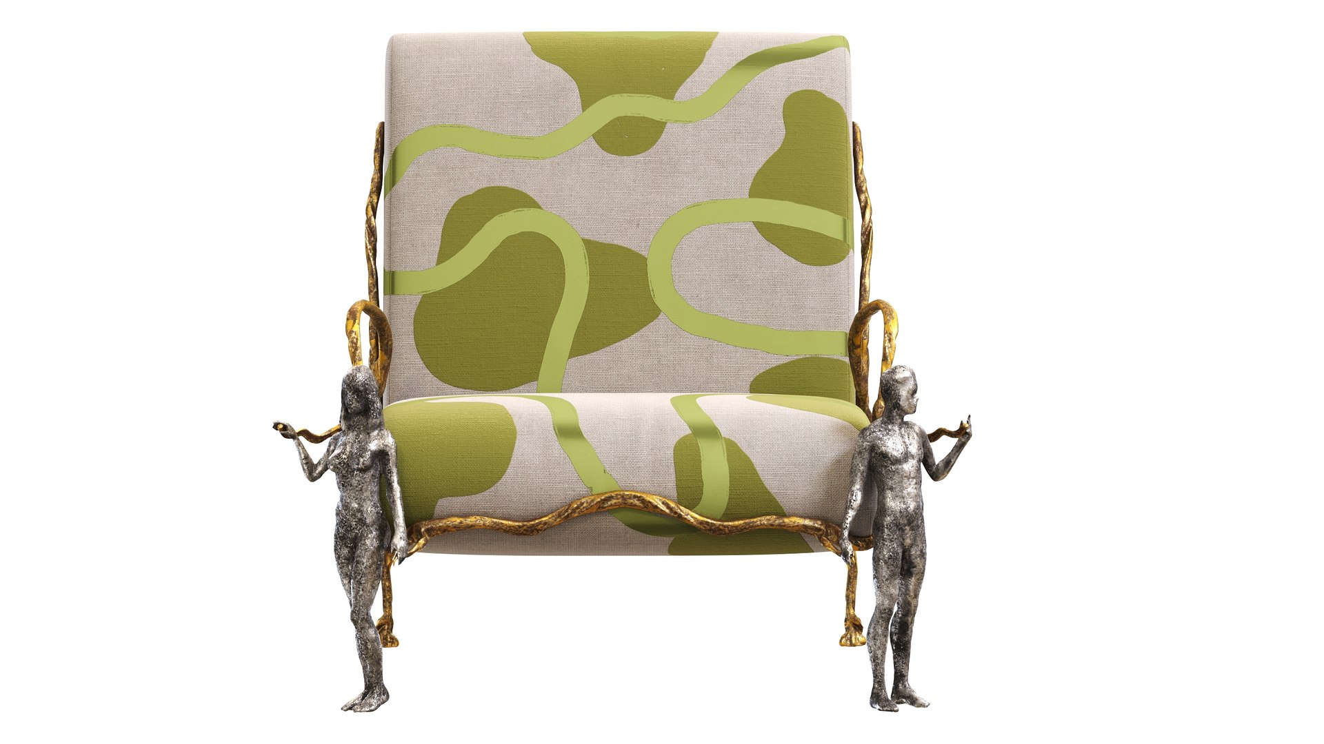 Mattia Bonetti Armchair Elle And Lui 3D Model - TurboSquid 2027354