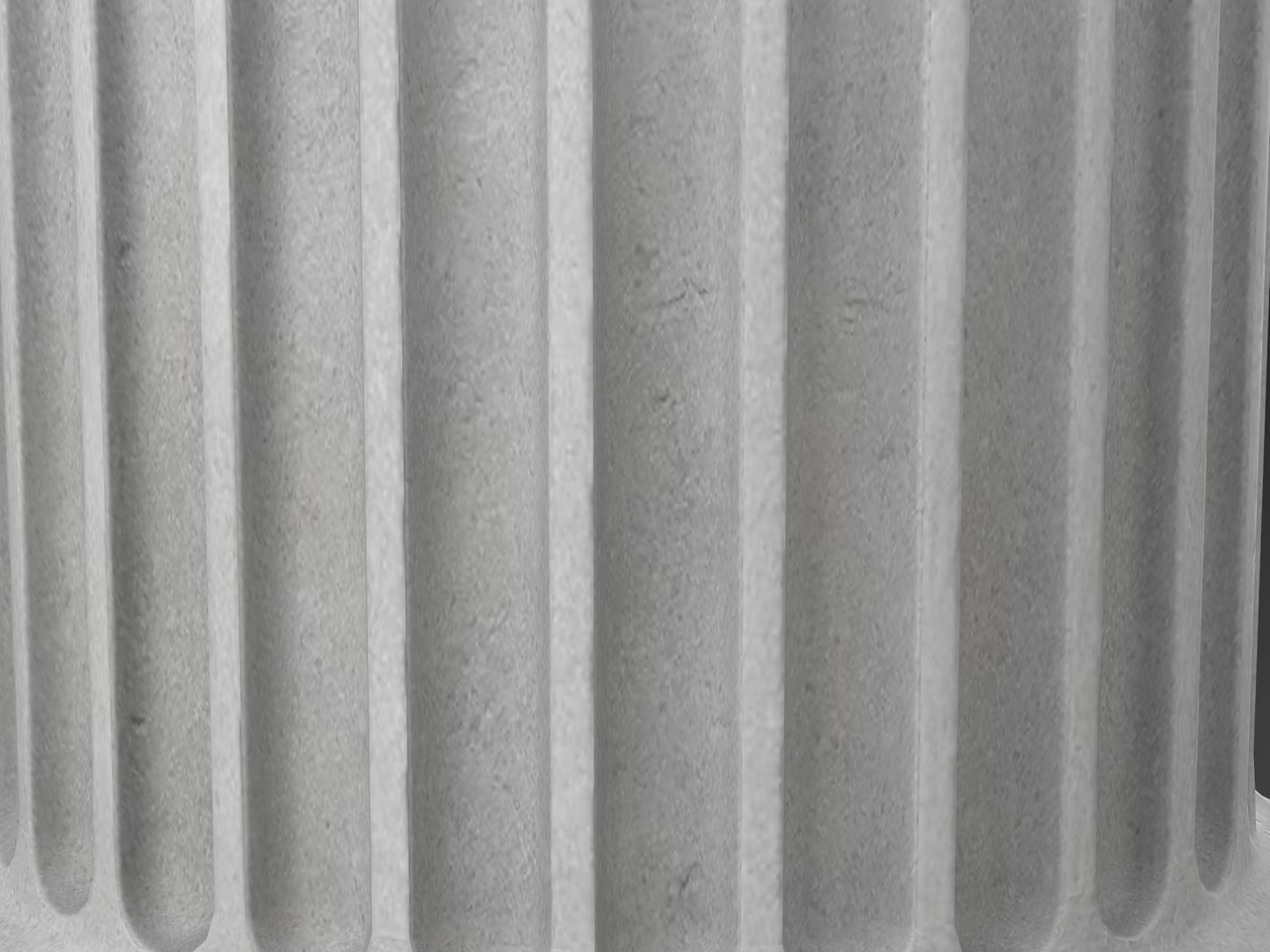 Fluted Column 3D Model - TurboSquid 1829004