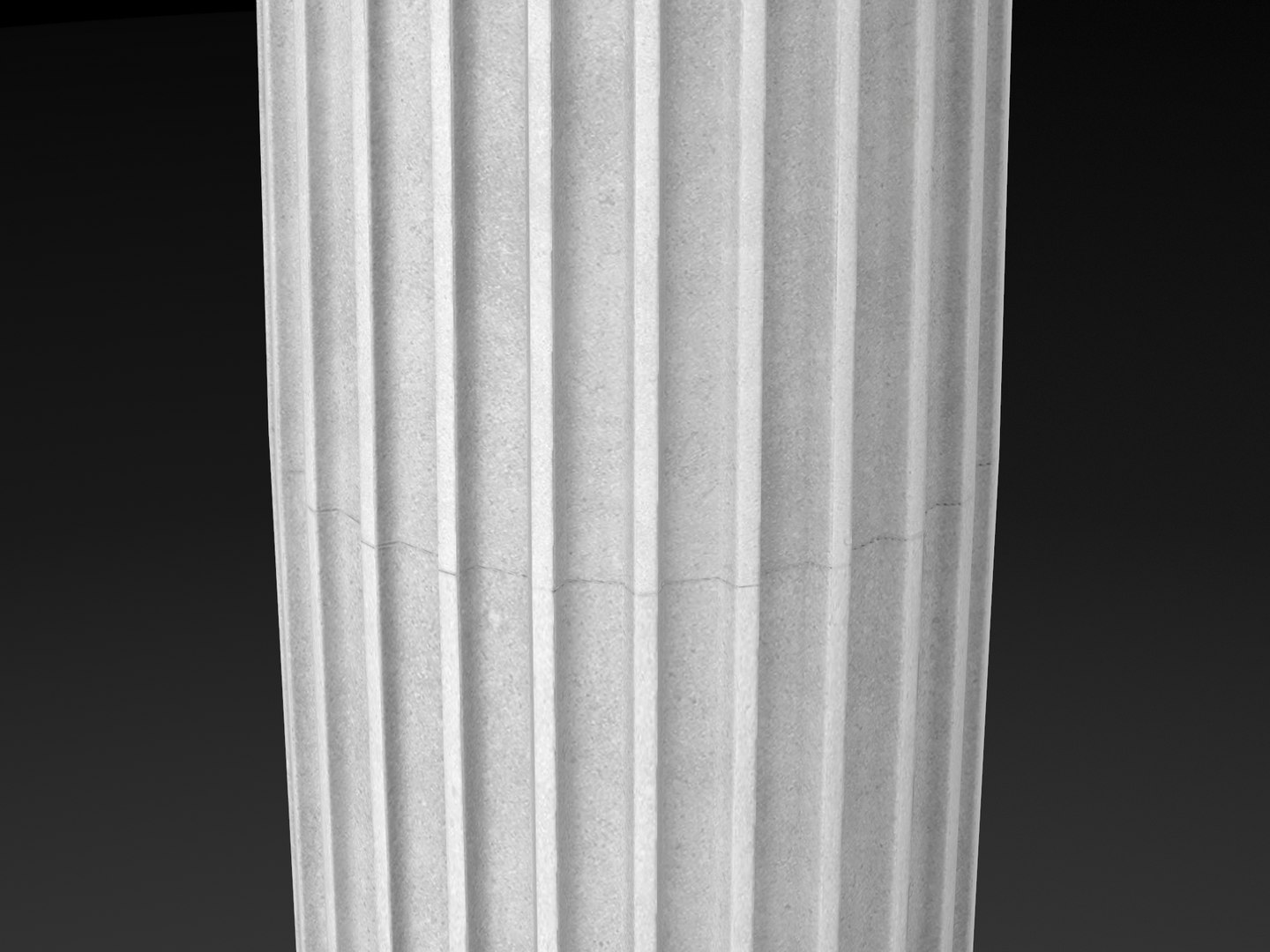 Fluted Column 3D Model - TurboSquid 1829004