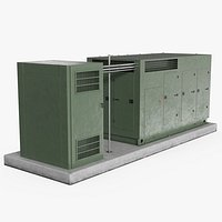Stationary Air Compressor Unit