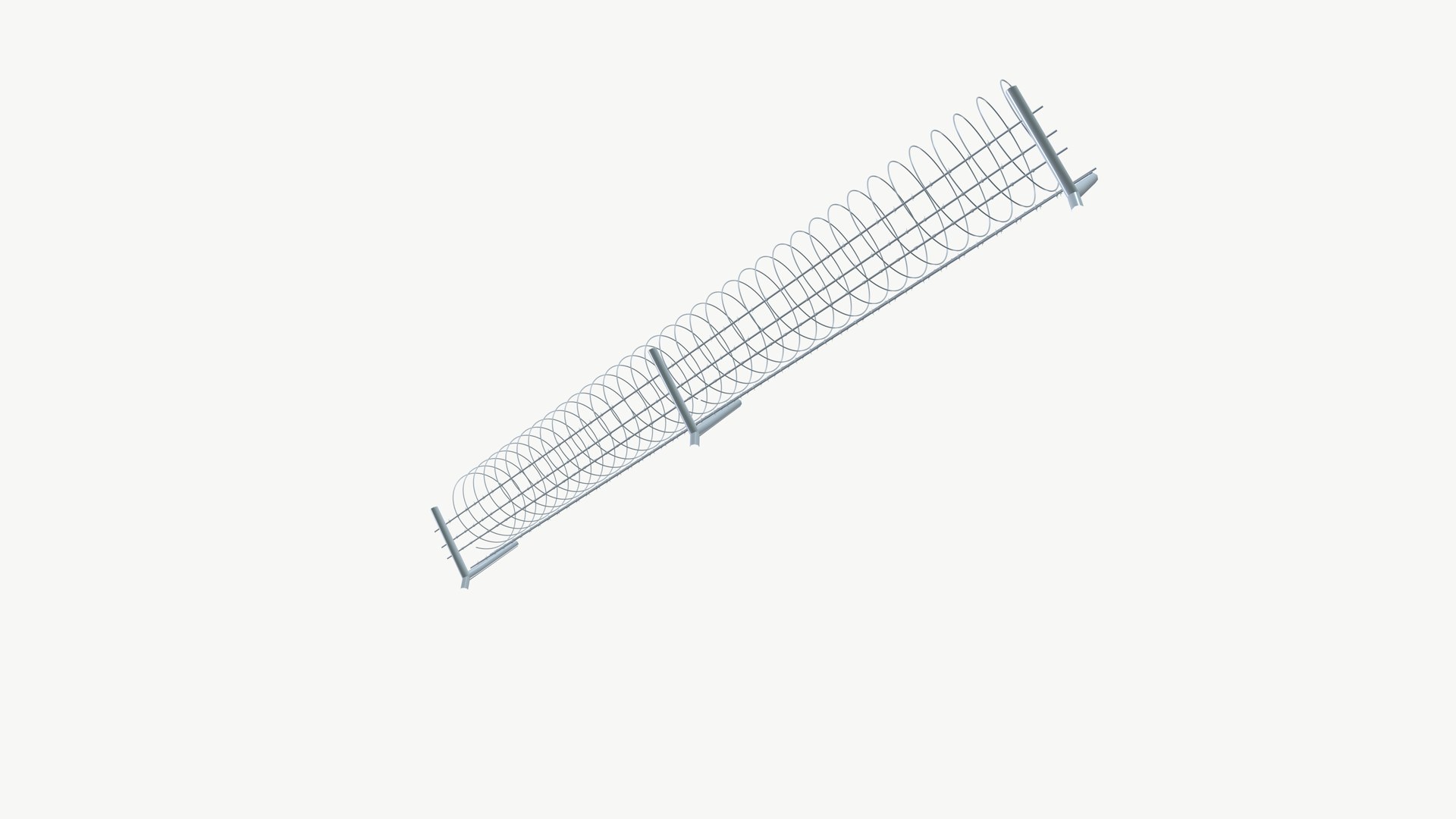 Concertina coil 3D model https://p.turbosquid.com/ts-thumb/5C/Eblxog/Go/concertinacoil_006/png/1721906752/1920x1080/fit_q87/1ecd30750f40f64d4917b9423f66324a1fc8e200/concertinacoil_006.jpg
