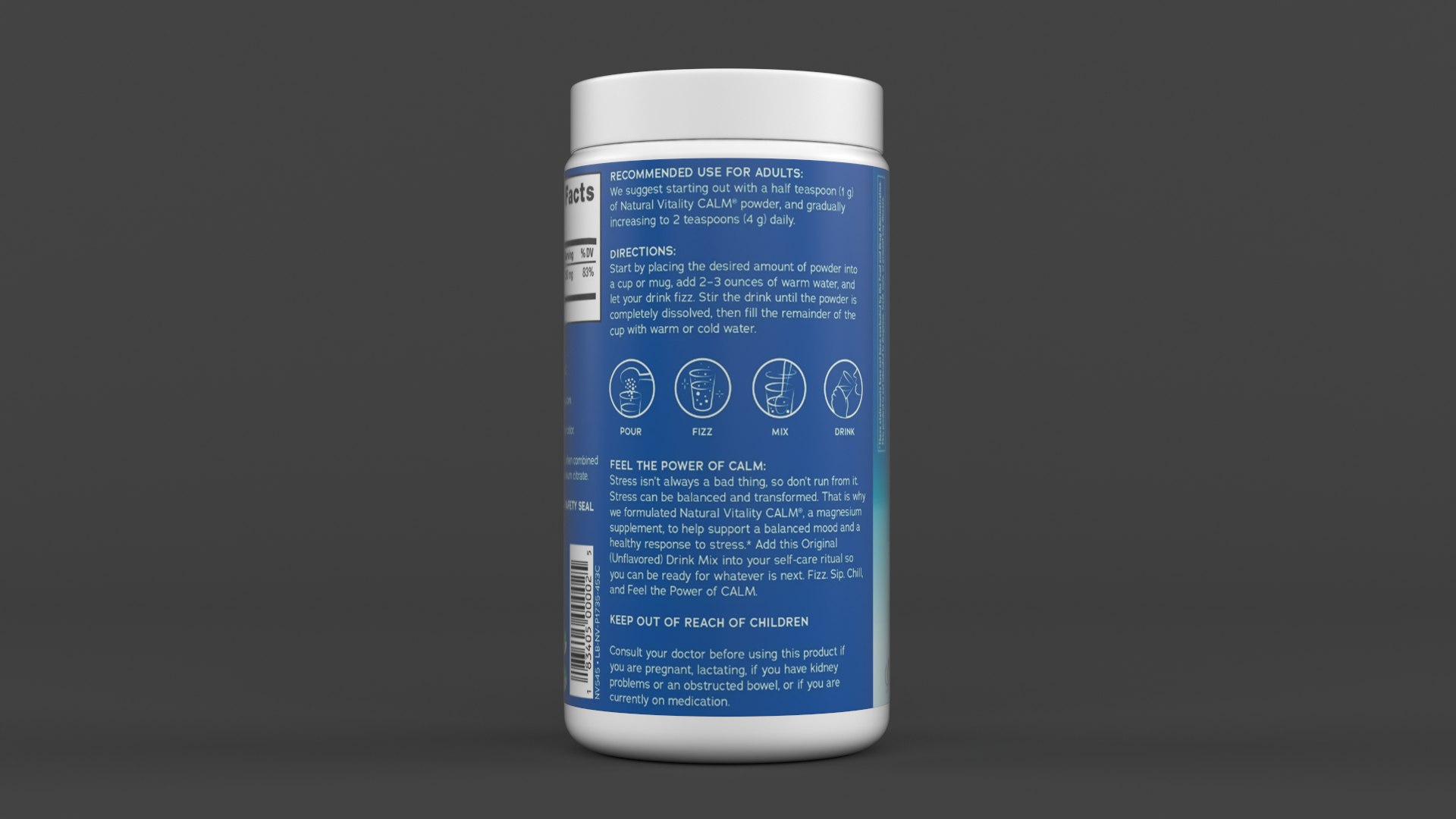3D Magnesium Supplement - TurboSquid 2012885