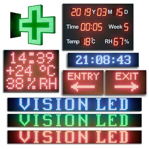 LED display modules. Set 02