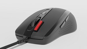 A4Tech X7 gaming mouse 3D model