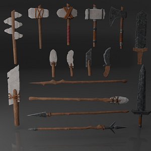 Survivor Game Asset 3D model