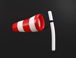 Windsock 3D model
