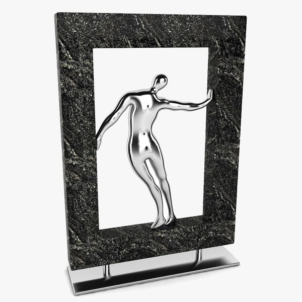 3d framed man figure