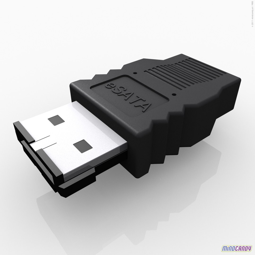 Plugs Usb Firewire 3d Model