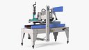 Automatic Paper Carton Packing Machine Blue