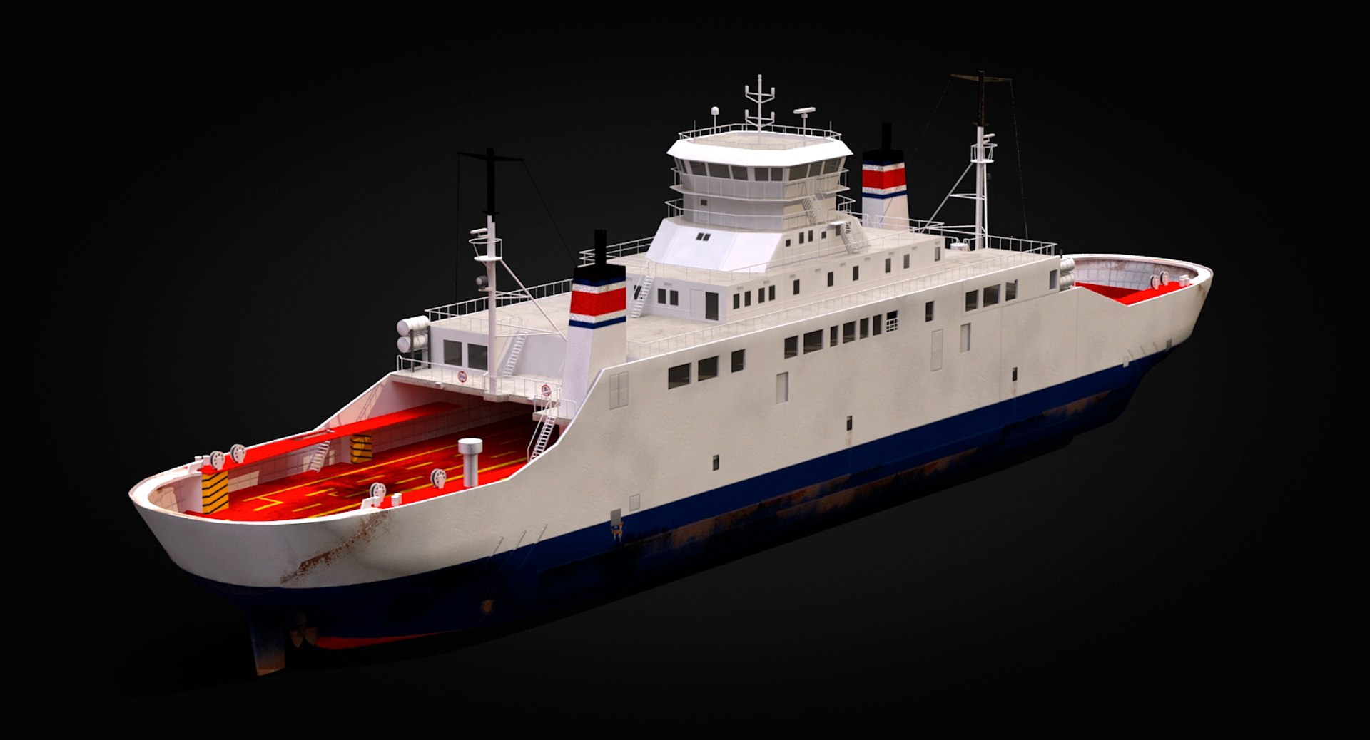 3D Car Ferry Lp Model - TurboSquid 1203635