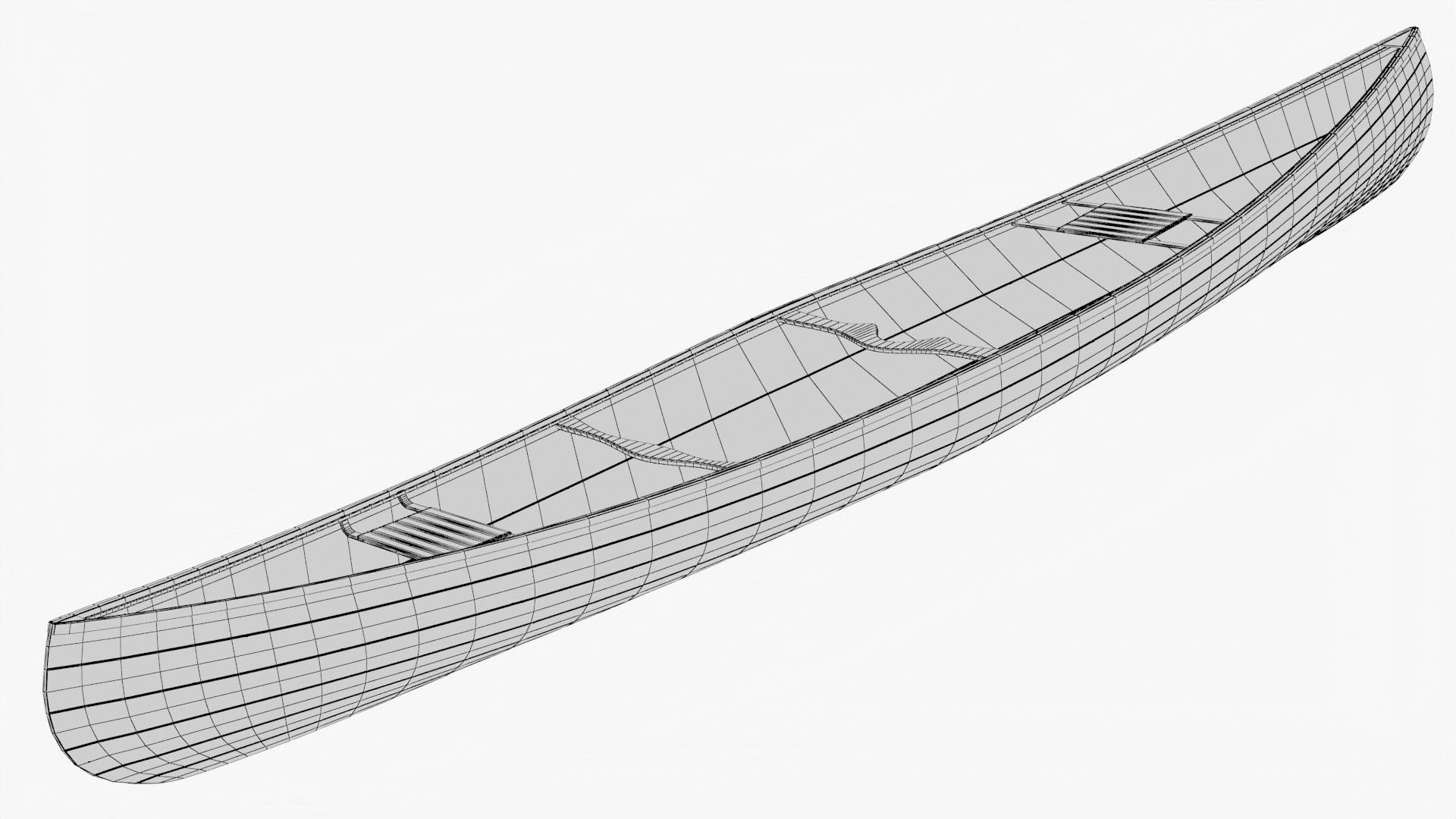 3D Model Canoe 01 B - TurboSquid 1898128