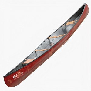 3D model Canoe 01 b