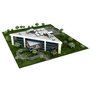 3D hospital model