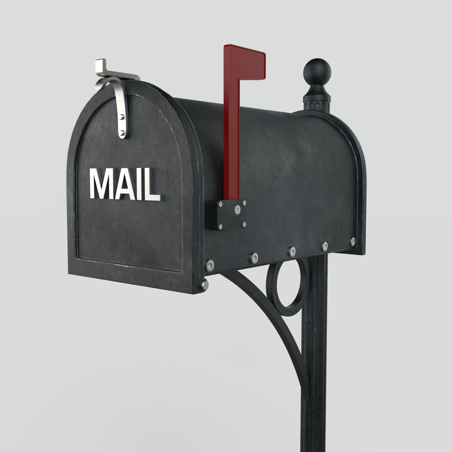 American mailbox 3D model - TurboSquid 1508120
