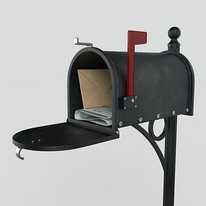 american mailbox 3D model