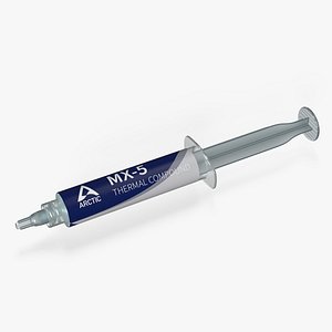 3D Arctic MX-5 CPU Thermal Paste model