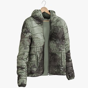realistic women s jacket 3D model