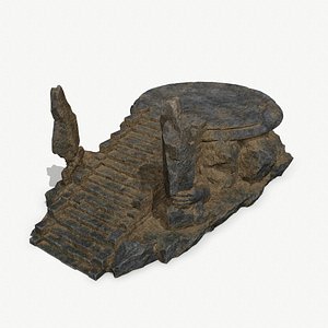 3D model temple