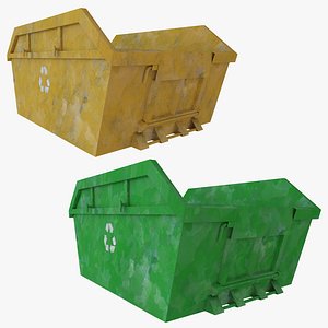 Skip Dumpster II 3D model
