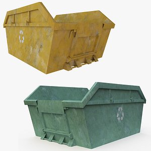Skip Dumpster II 3D model
