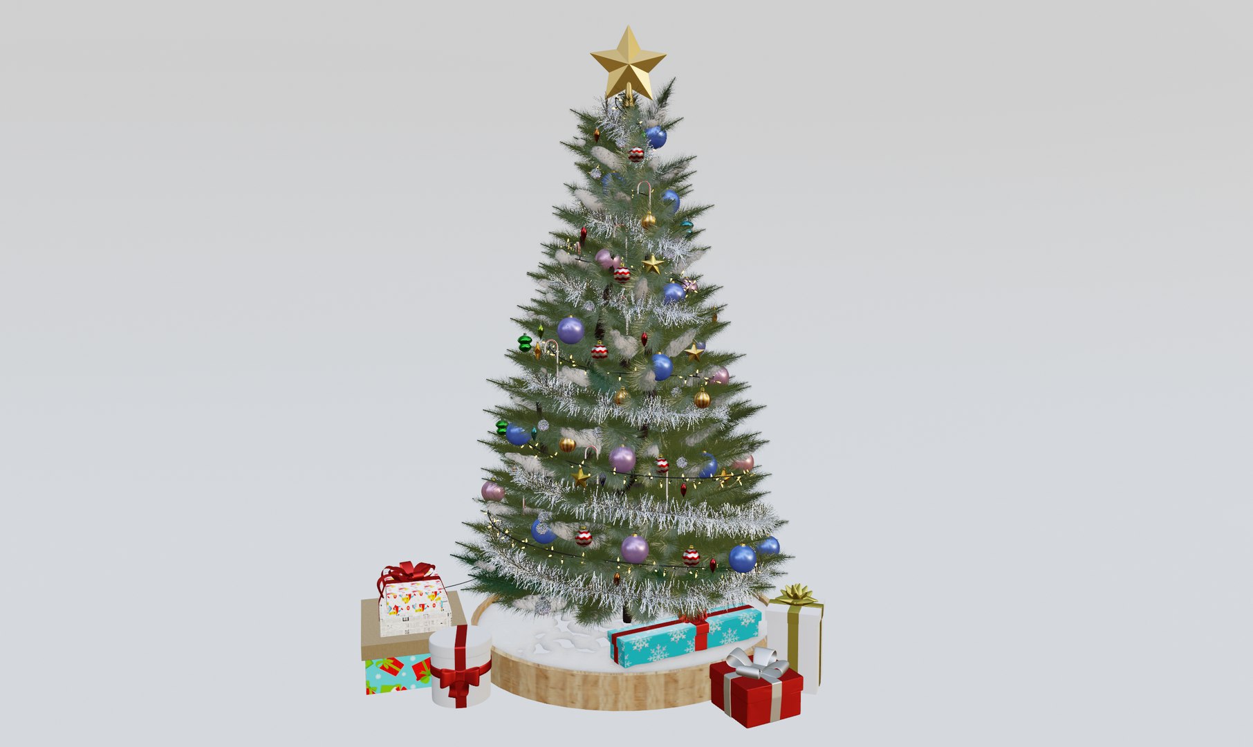 Christmas Tree Model - TurboSquid 2000994