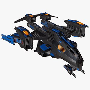 spaceships animation model