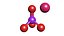 Potassium permanganate 3D Model KMnO4