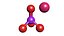 Potassium permanganate 3D Model KMnO4