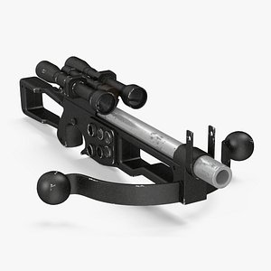 Large Star Wars Bowcaster 3D model
