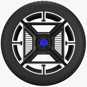 3D Alpine A290 rim