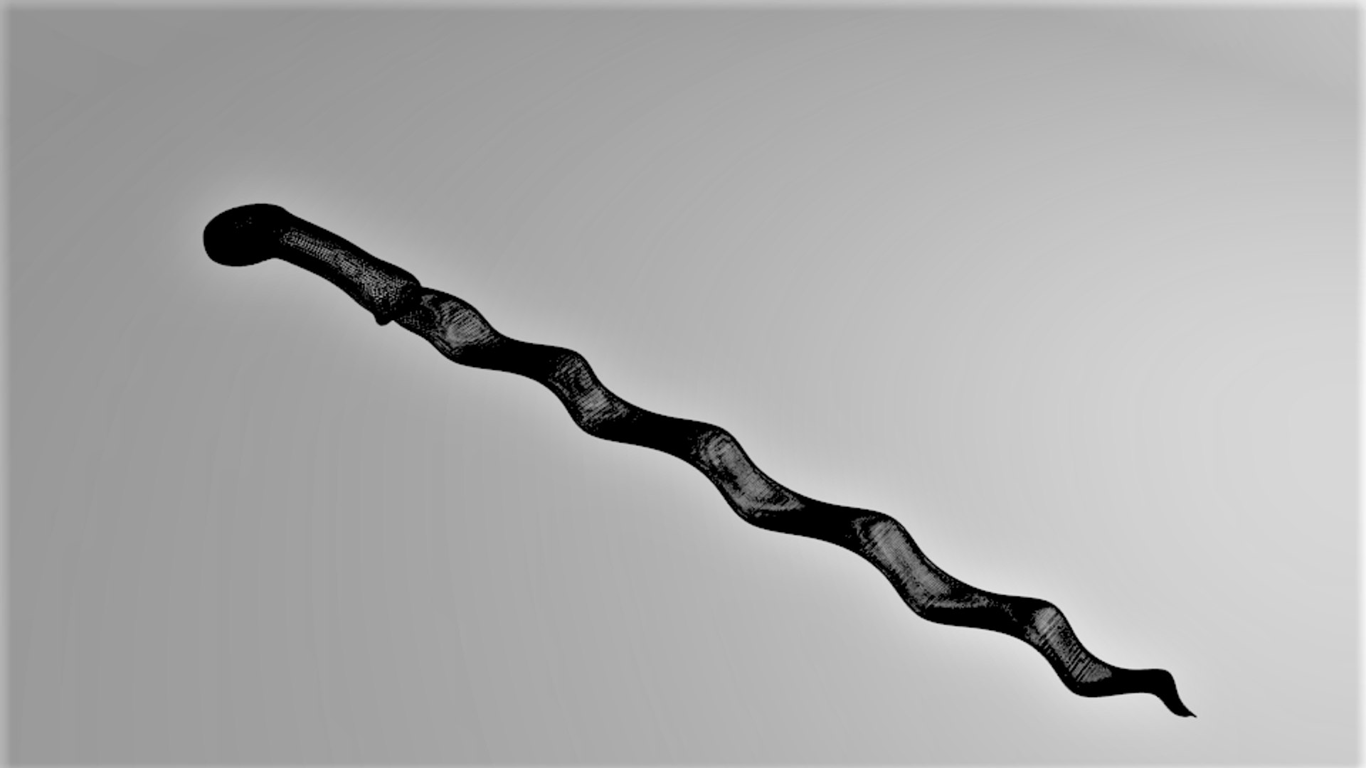 Wavy Sword 1 Model - TurboSquid 1589643