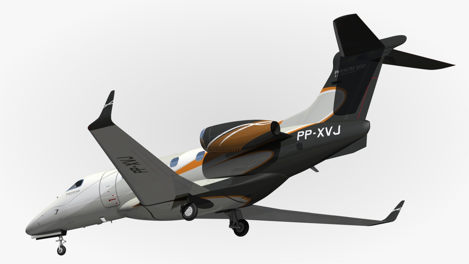 3d Model Embraer Phenom 300