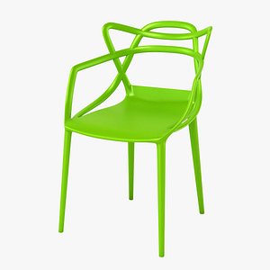 3d kartell masters chair model