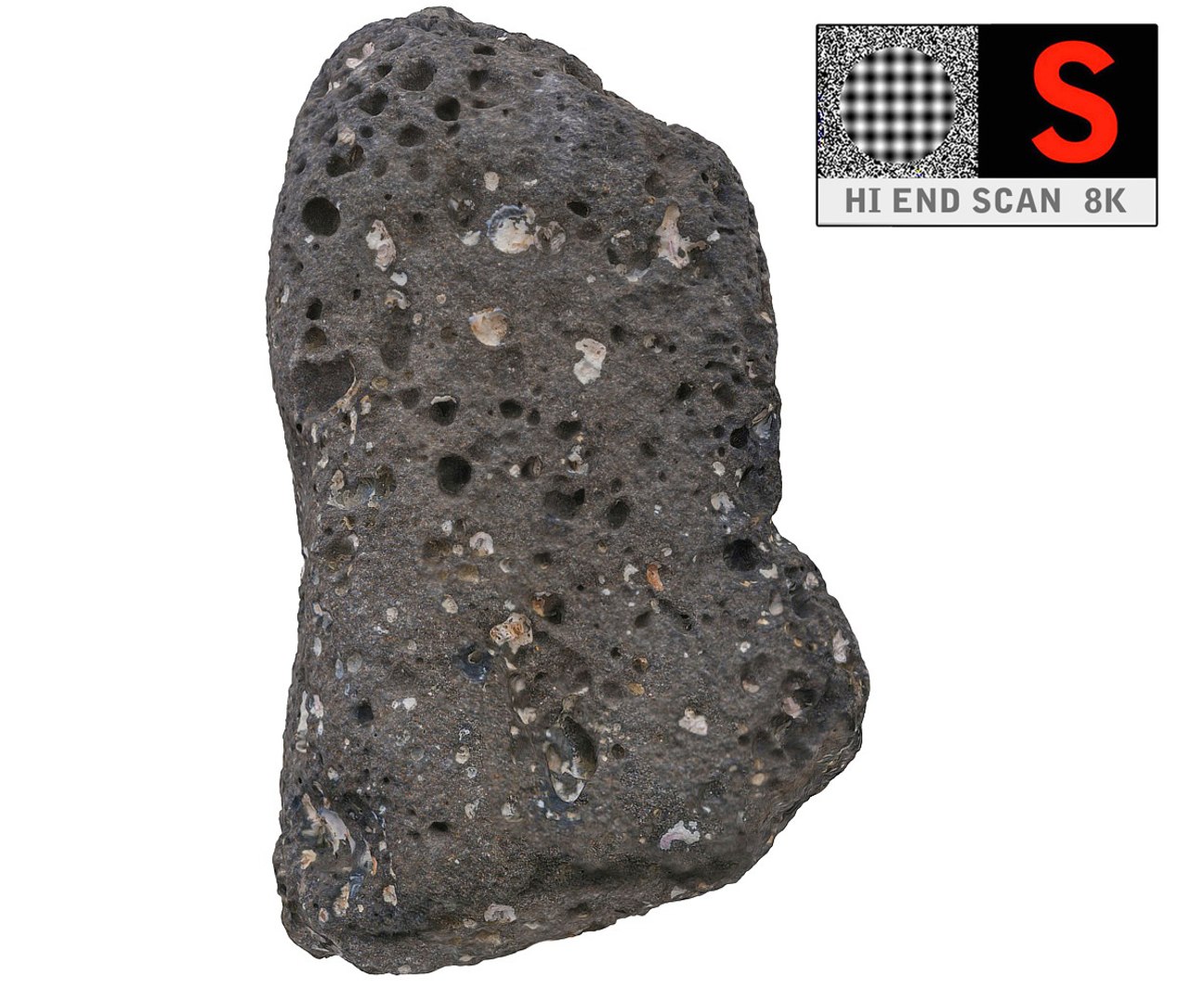 Beach Canary Islands Stones 3d Model