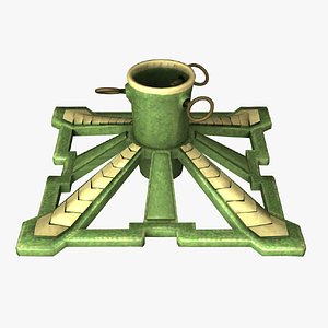 Christmas Tree Stand Art Deco Style