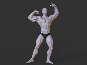 3D BodybuilderPose-06