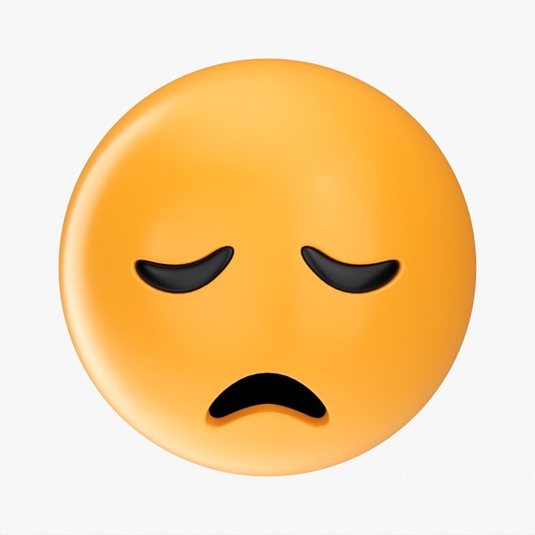 3D Emoji 010 Disappointed