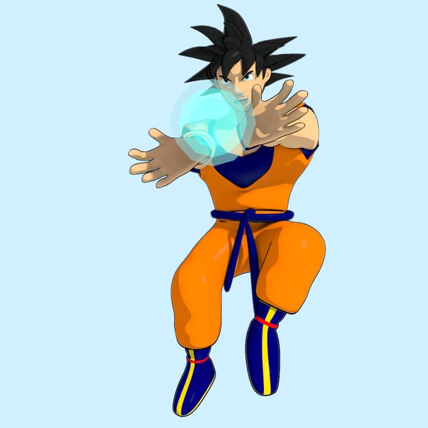 Characters Goku Blender Models for Download | TurboSquid