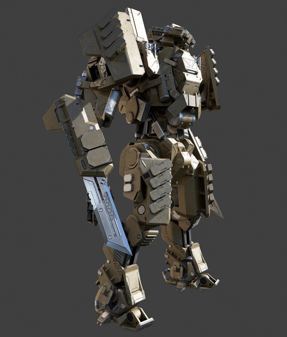 3D Sci-fi Soldier - TurboSquid 1462702