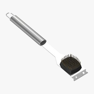 Stainless Steel BBQ Tool - Cleaning Brush