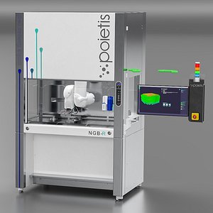 3D model Bioprinter Poietis NGB-R Rigged for Cinema 4D