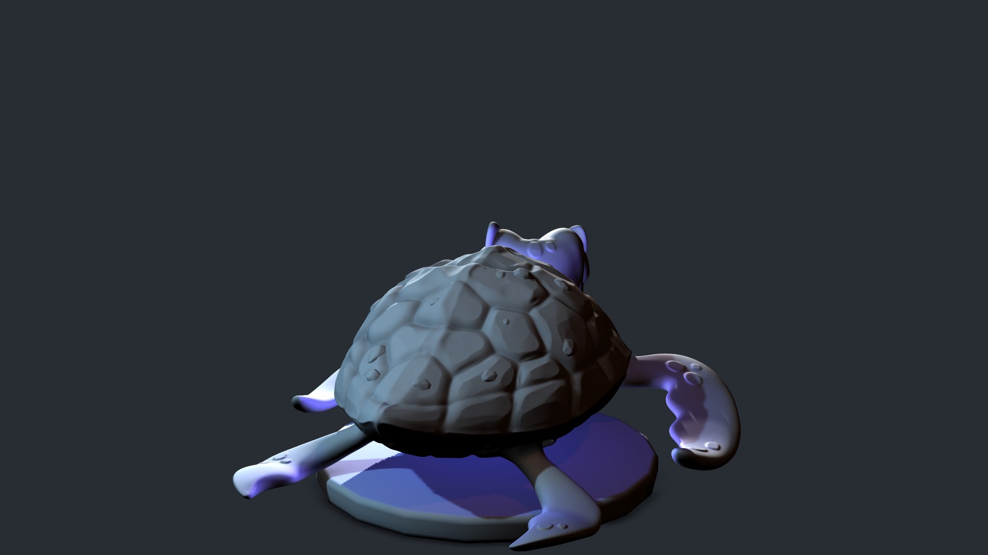 3D turtle animal https://p.turbosquid.com/ts-thumb/5D/WAILsb/zyvdwWHA/pp_0114/png/1589727715/1920x1080/fit_q87/242869f341d0c39f79d2d40e00bfd3d2c7f95a91/pp_0114.jpg