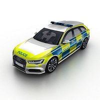 Audi A6 2016 Police