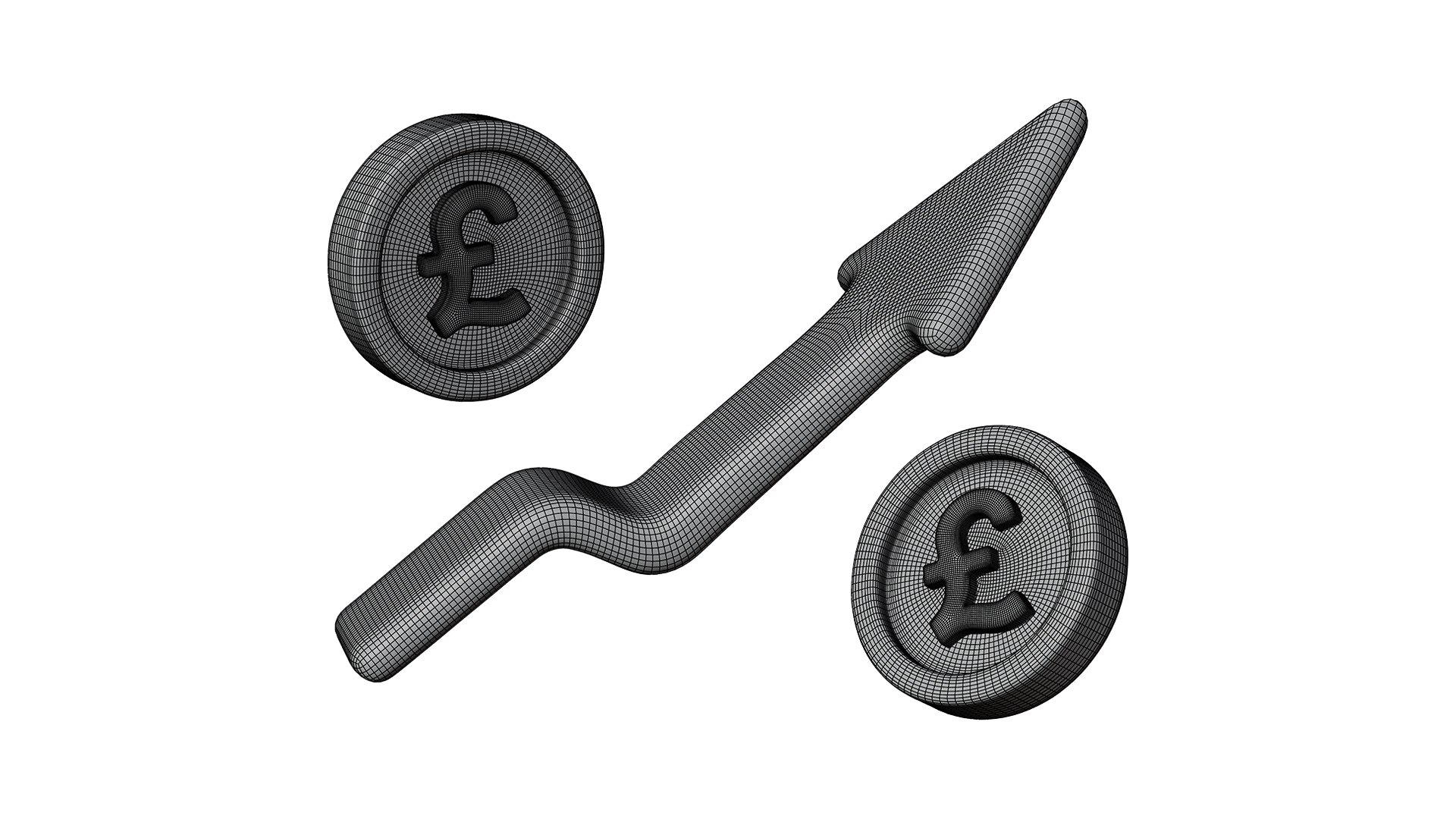 Coin Pound Up Arrow Icon 3D model https://p.turbosquid.com/ts-thumb/5D/bnXGOe/w2/coinpounduparrowicon_09/jpg/1766853020/1920x1080/fit_q87/43c46dfff616319814809b0ea6820a5ac1aa6b6e/coinpounduparrowicon_09.jpg