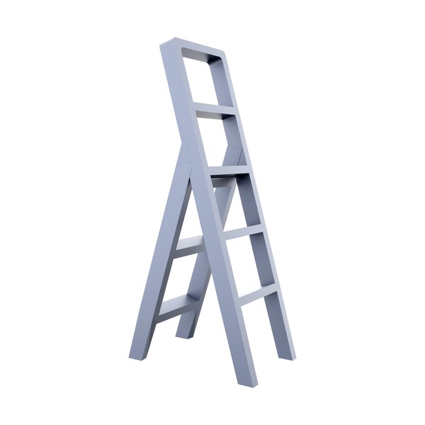 3D folding ladder icon 3D model